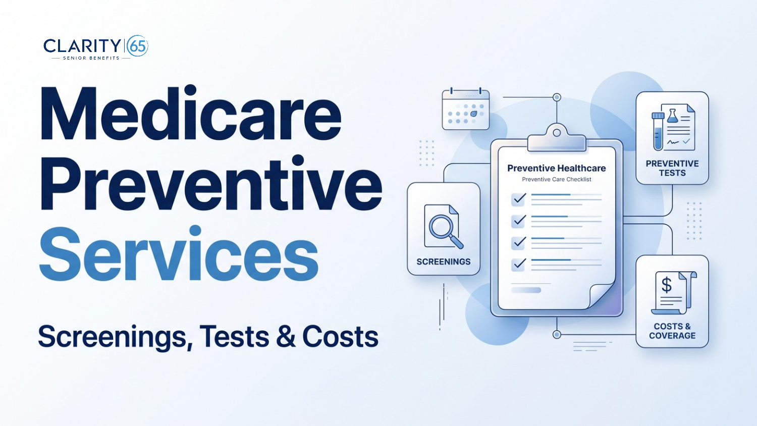 Medicare Preventive Services Screenings Tests and Costs